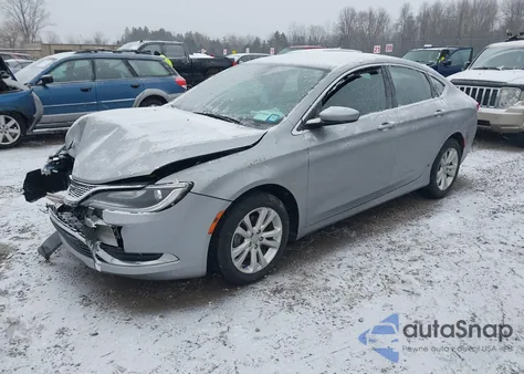 2015 Chrysler 200 Limited from USA, damaged, VIN 1C3CCCAB0FN578444